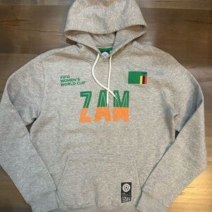Gray FIFA Women's World Cup Hoodie - Zambia